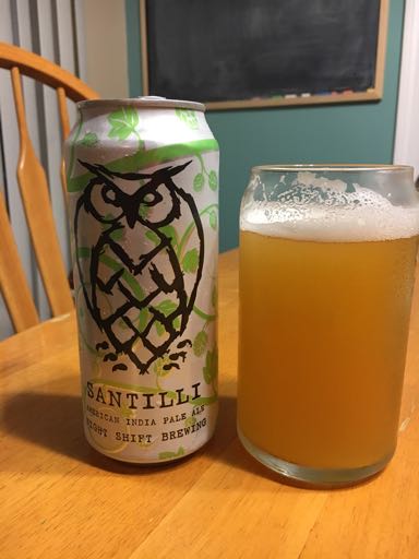 Night Shift Brewing Santilli IPA (Everett, MA) - The Urban Grape