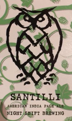 Night Shift Brewing Santilli IPA (Everett, MA) - The Urban Grape